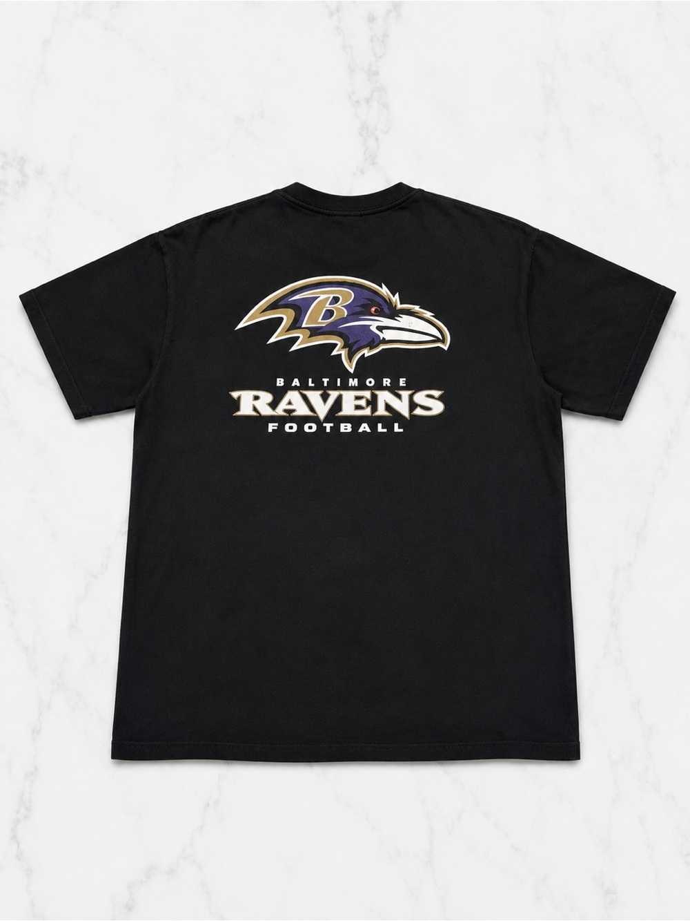 Baltimore Ravens Black Logo Short-Sleeve Tee